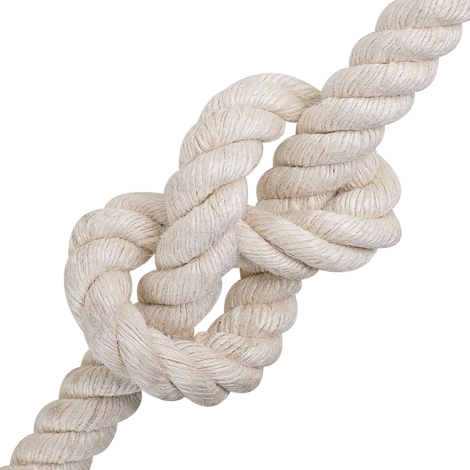 vidaXL Jute Rope 20 mm White 100% Tossa jute 3