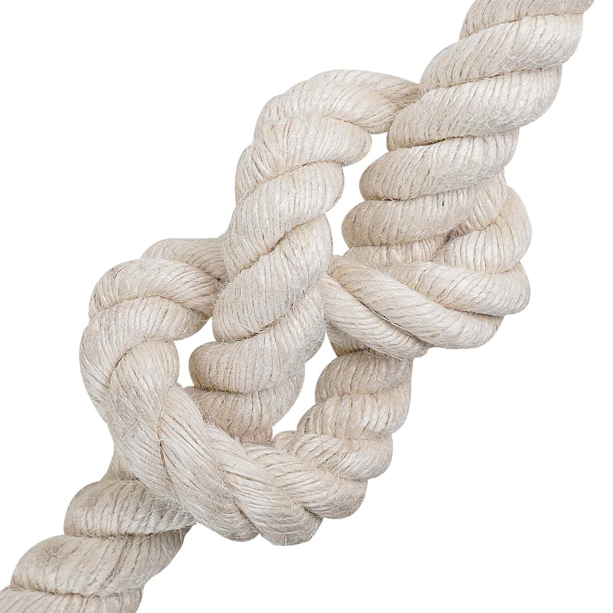 vidaXL Jute Rope 360 mm 5 m White 100% Tossa jute 3