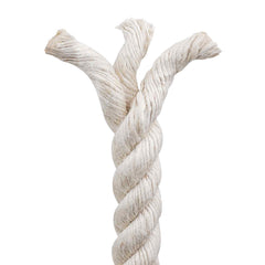 vidaXL Jute Rope 360 mm 5 m White 100% Tossa jute 4