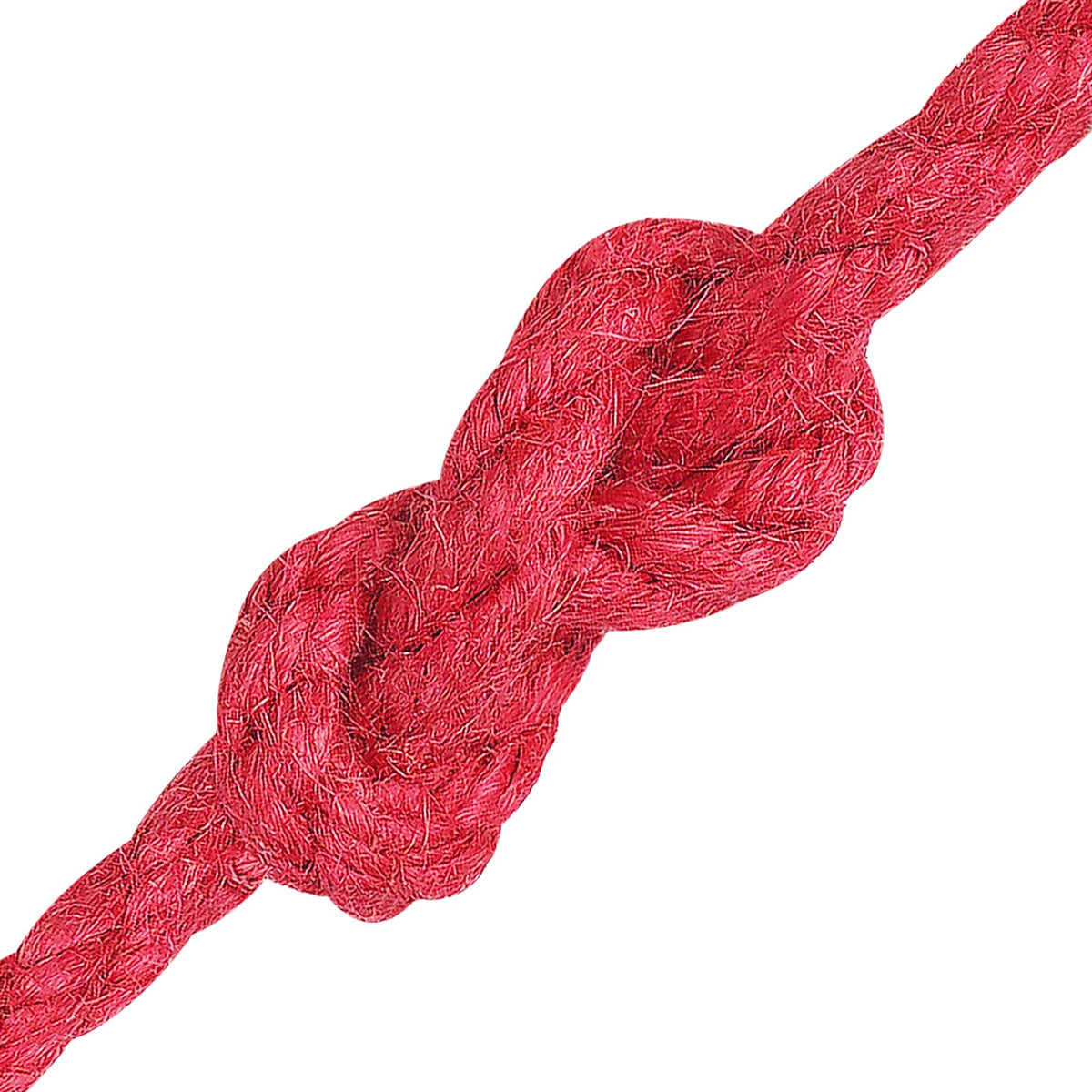Jute Rope 100% Tossa jute Red Length 500 m 6 mm