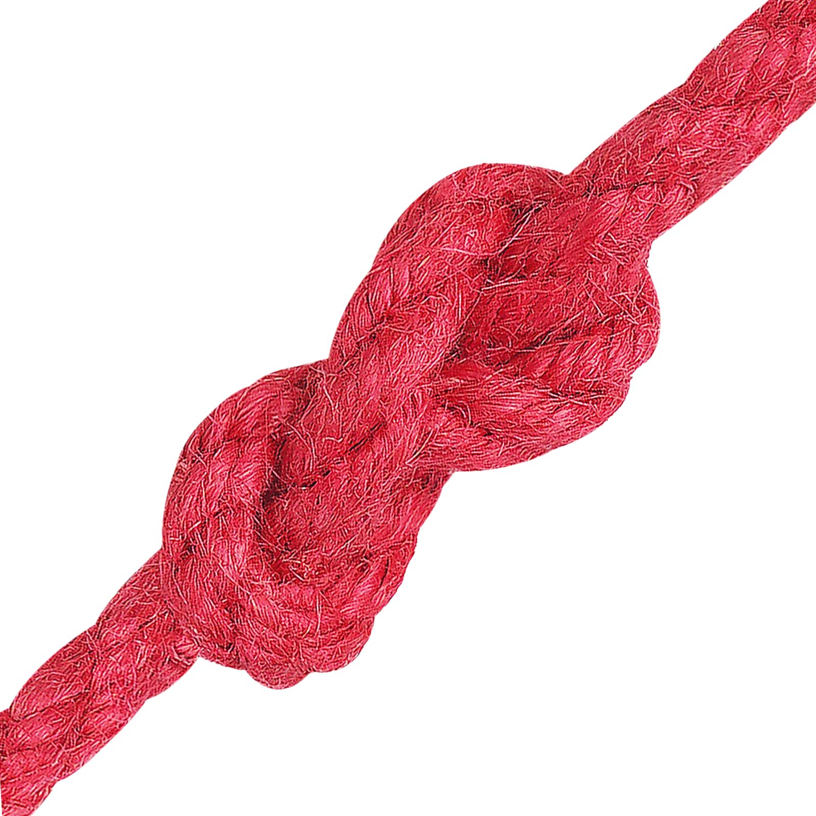 vidaXL Jute Rope 8 mm Red 100% Tossa jute 4