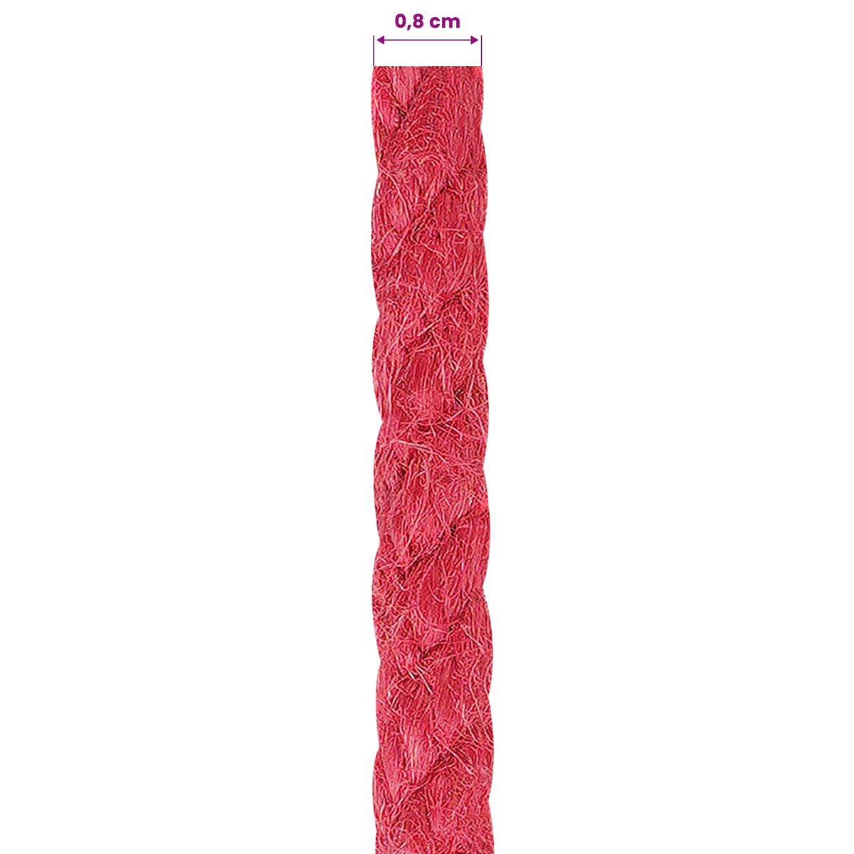 Jute Rope Tossa Red