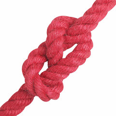 Jute Rope 100% Tossa Jute Red