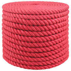 vidaXL Jute Rope 24 mm Red 100% Tossa jute 2