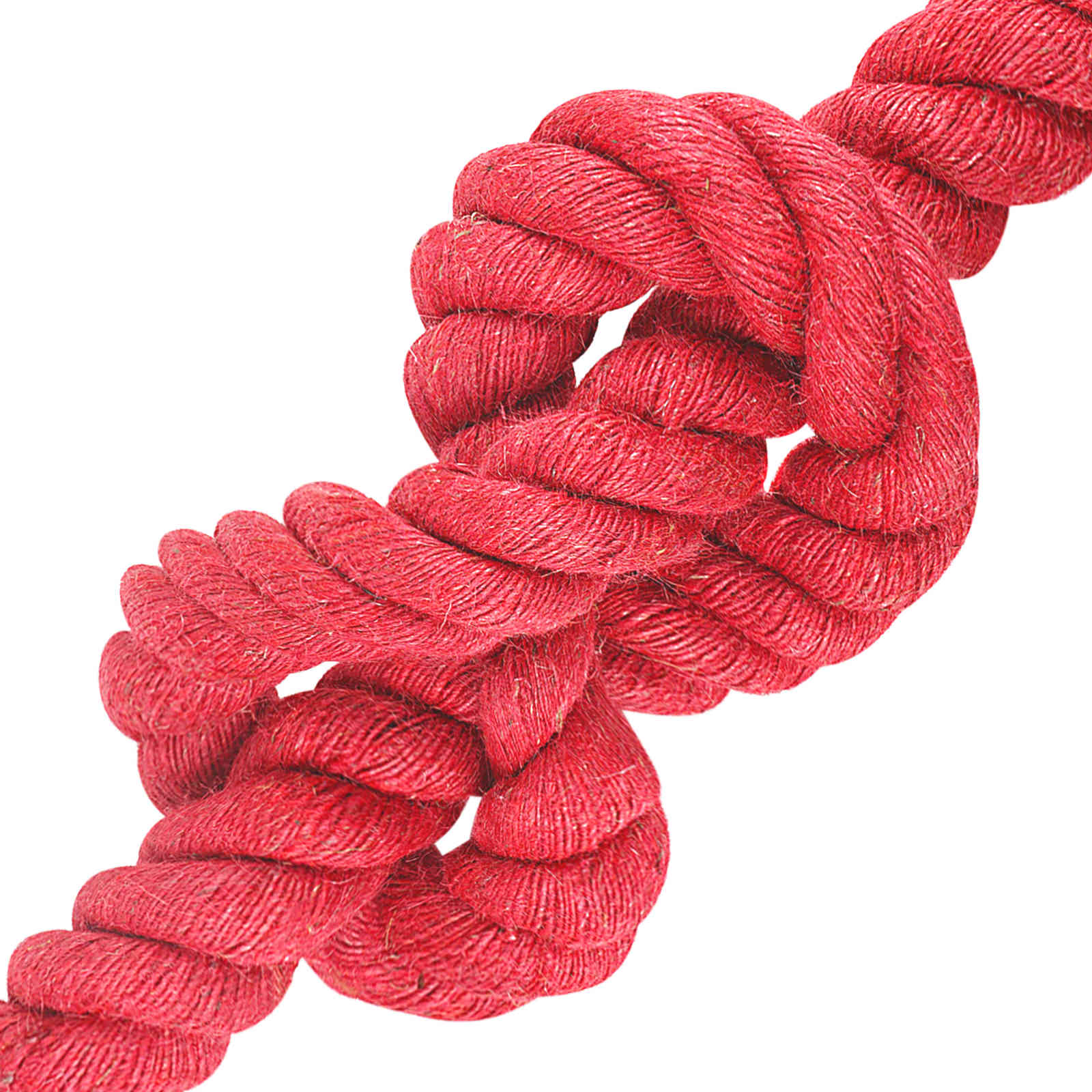vidaXL Jute Rope 40 mm Red 100% Tossa jute 4