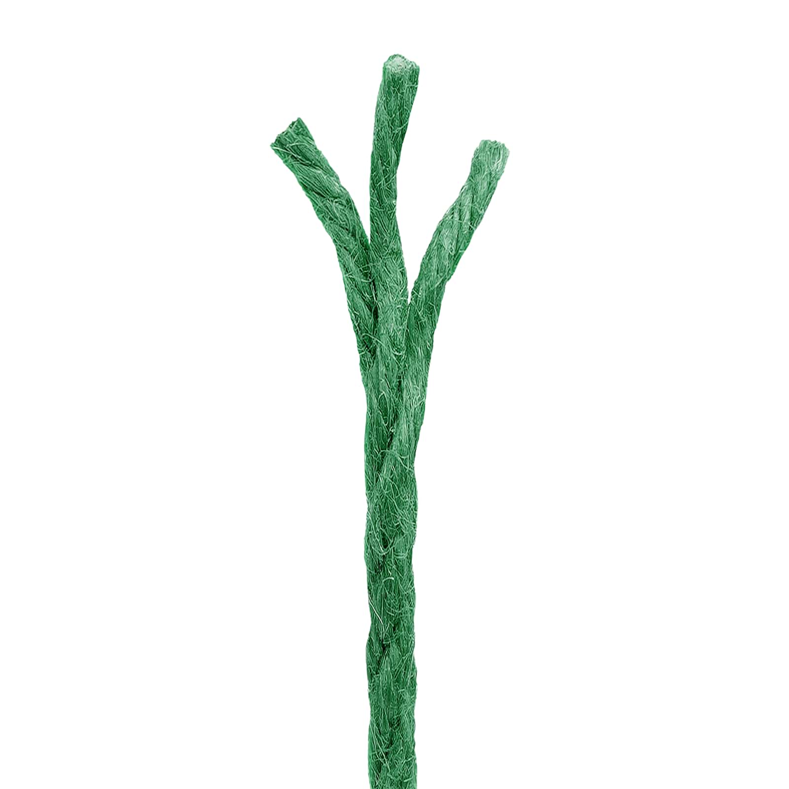 vidaXL 10 pcs 2 mm Green 100% Tossa jute 6