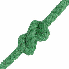 Jute Rope 100% Tossa jute Green Length 500 m 8 mm