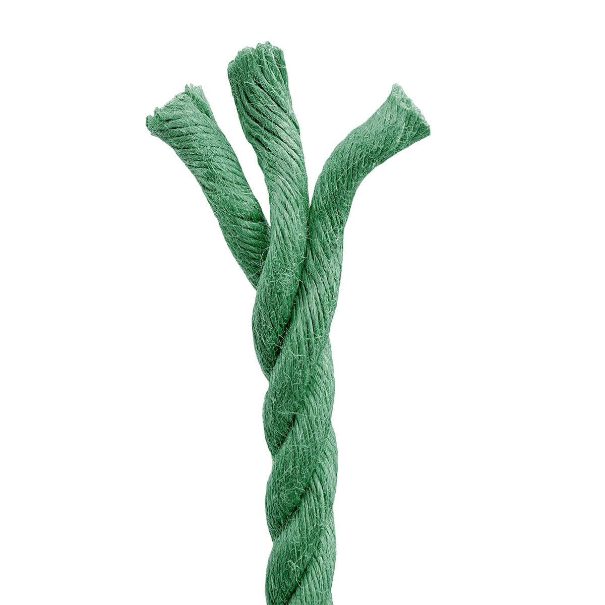 Jute Rope 100% Tossa jute Green 20 mm