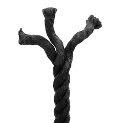 vidaXL Cotton Rope 12 mm 50 m Black 100% Cotton 5