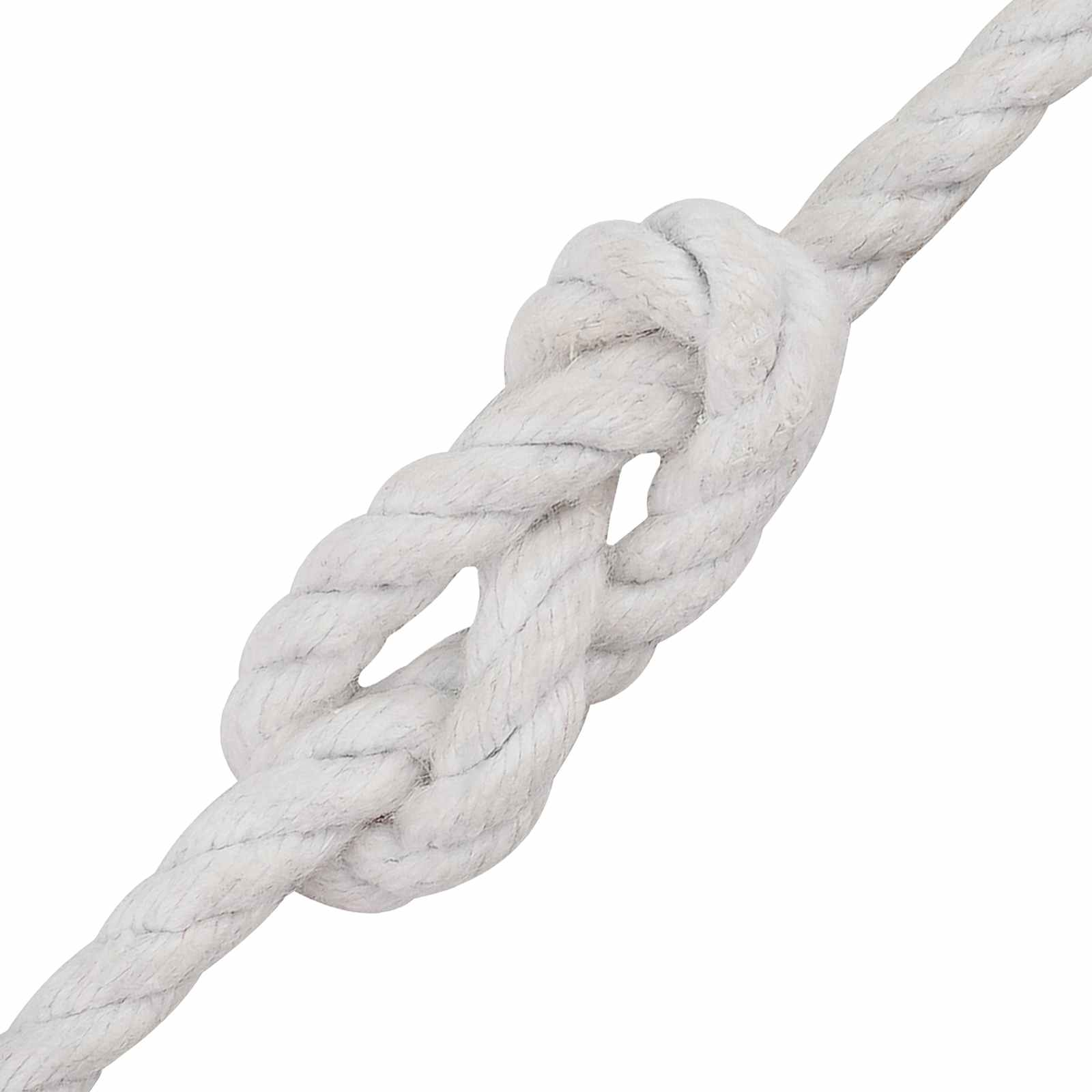 vidaXL Cotton Twine 10 pcs 2 mm 100 m White 100% Cotton 5