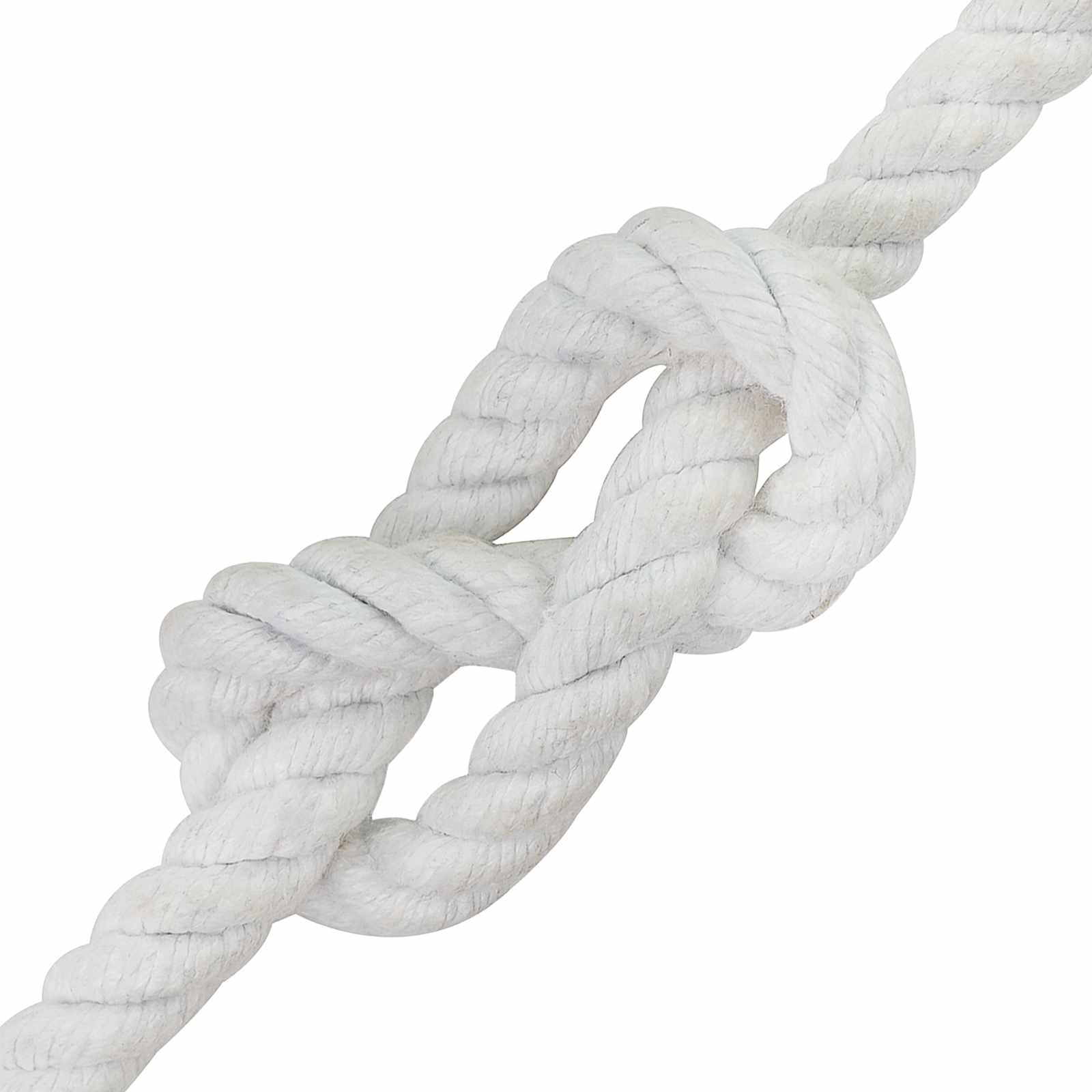 vidaXL Cotton Rope 10 mm 50 m White 100% Cotton 4