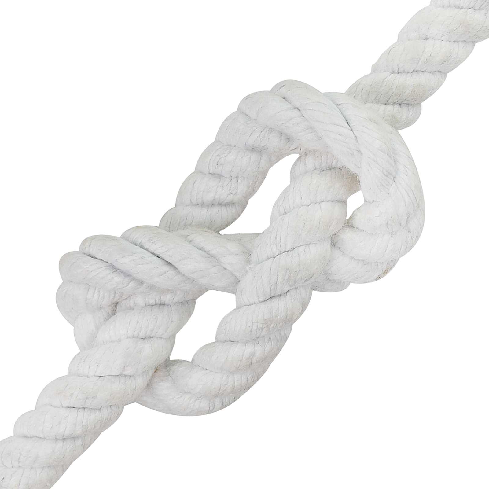 vidaXL Cotton Rope 12 mm 50 m White 100% Cotton 4