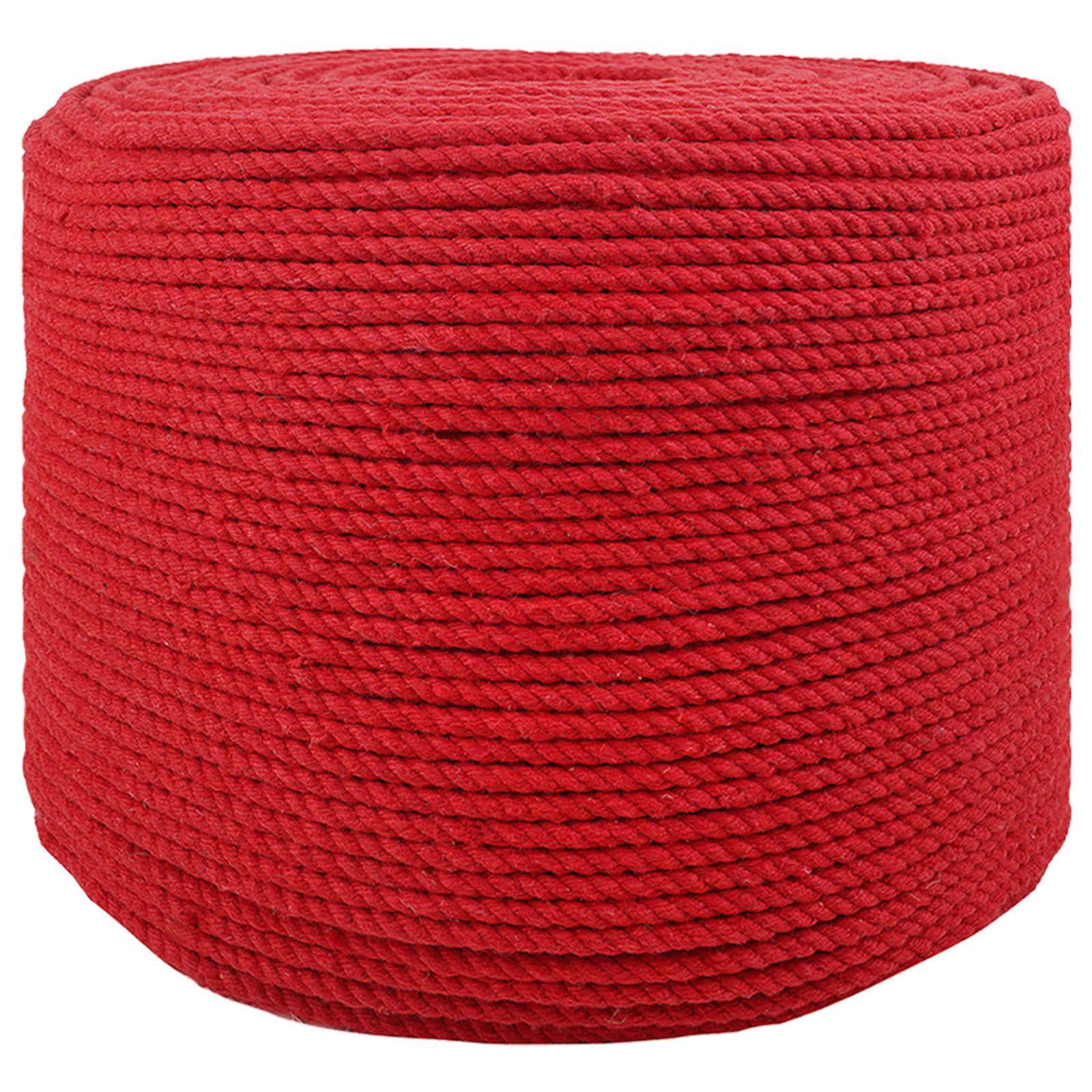 vidaXL Cotton Twine 4 mm 250 m Red 100% Cotton 2