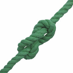 vidaXL Cotton Rope 10 mm 100 m Green 100% Cotton 4