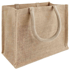 vidaXL Jute Handbags 10 Natural 26 x 22 x 14 cm 100% Tossa Jute 3