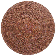 vidaXL Seagrass Placemets 12 pcs Brown 100% Seagrass 3
