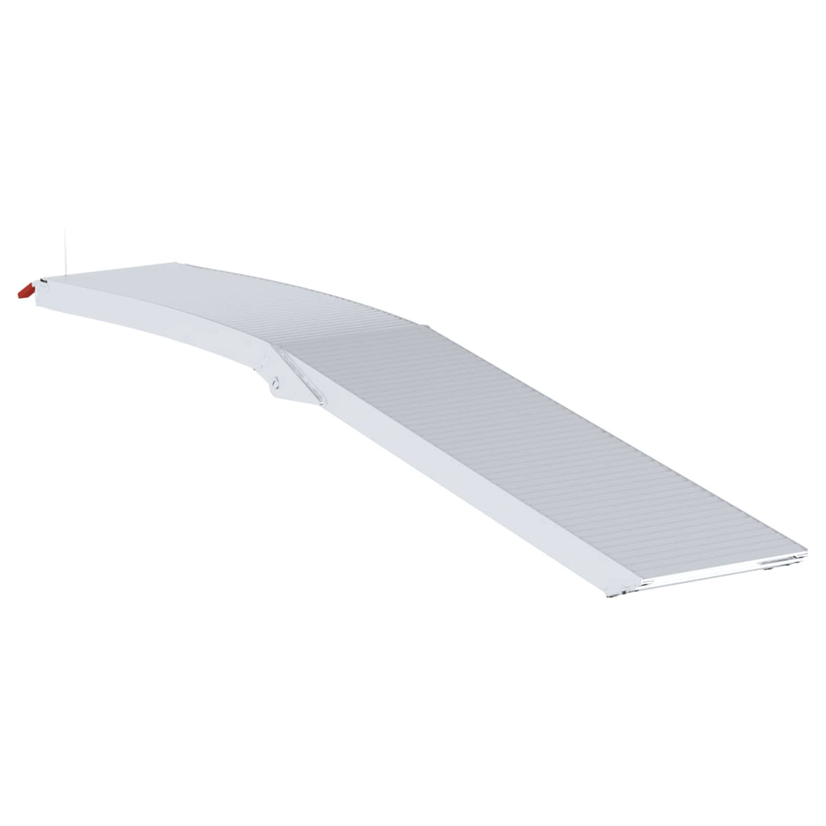 vidaXL Motorcycle Ramp 680 kg 2 pcs Silver 680 kg Aluminium 4