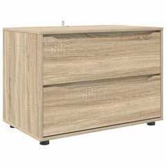 vidaXL Storage Cabinet 80 x 48 x 57 cm Engineered Wood Sonoma Oak 2