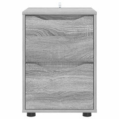 vidaXL Storage Cabinet 40 x 48 x 57 cm Engineered Wood Grey Sonoma 6