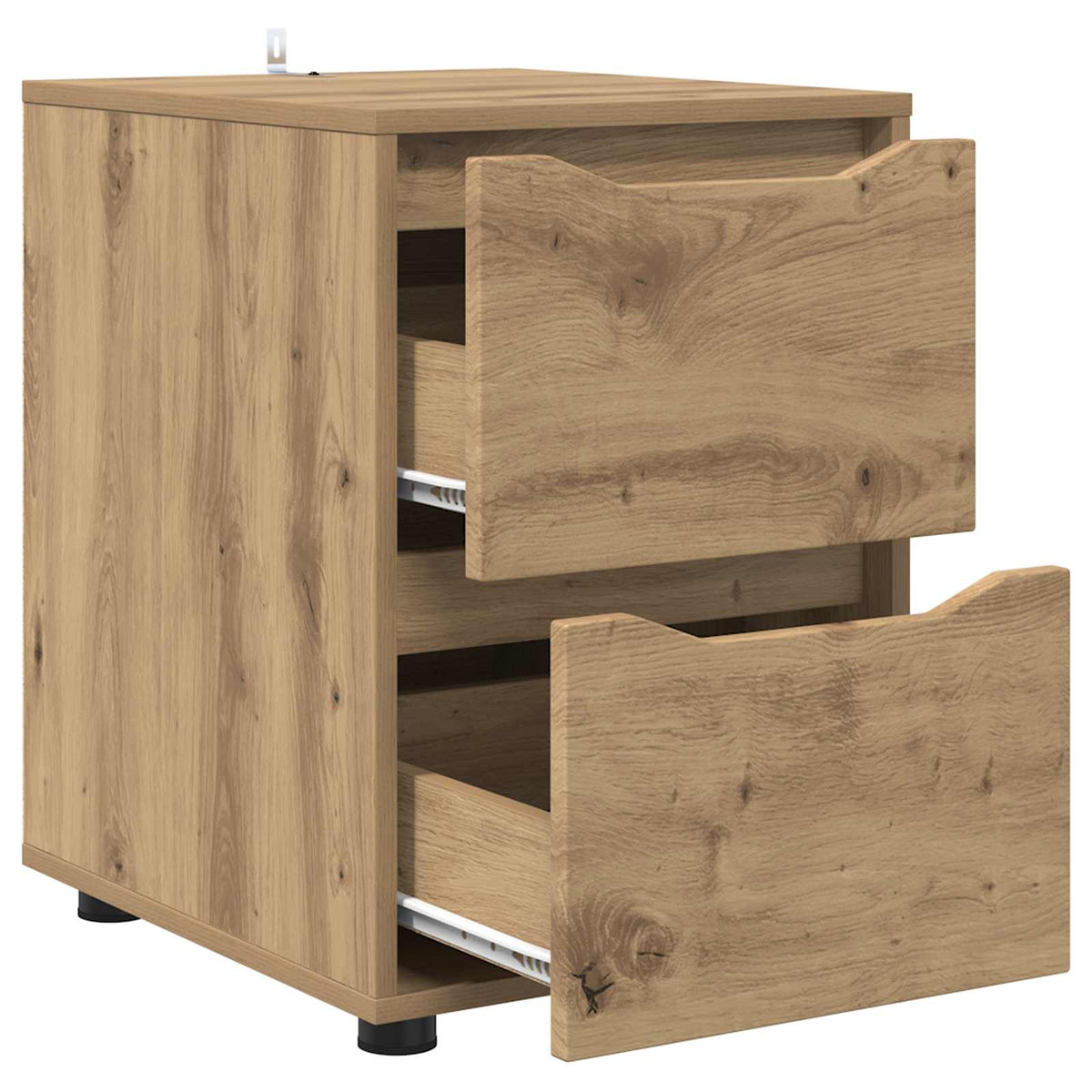Storage Cabinet Engineered Wood Artisan Oak, image 5
