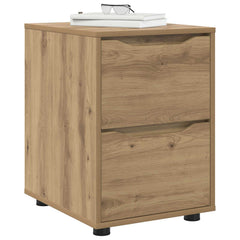 Storage Cabinet Engineered Wood Artisan Oak, image 3