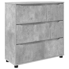 Storage Cabinet Engineered Wood Concrete Grey, image 2