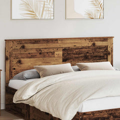 vidaXL Headboard Engineered Wood Old wood