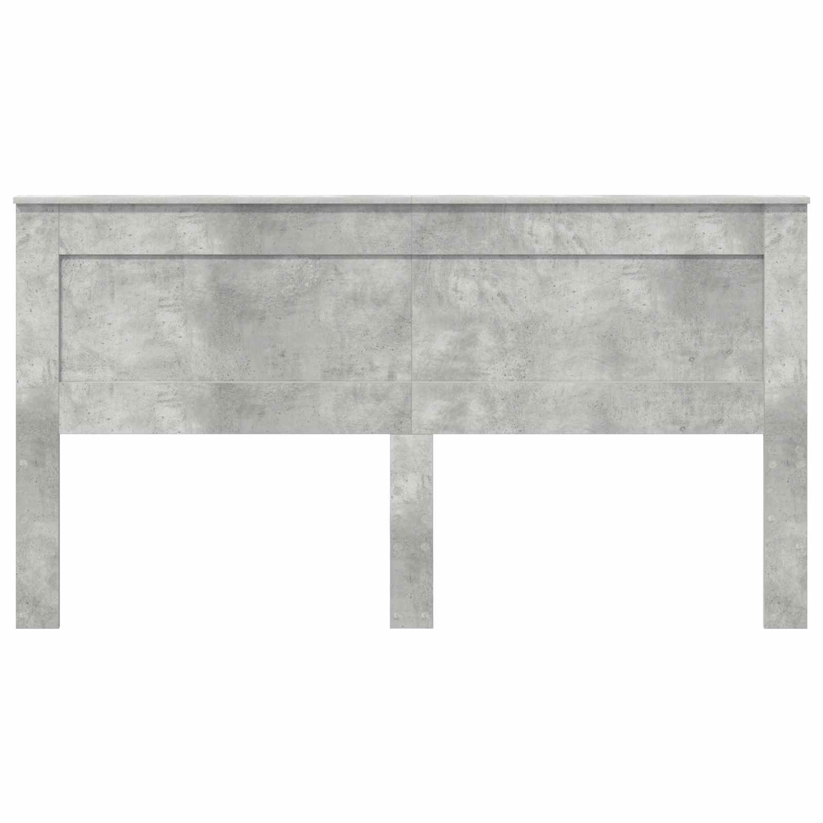 vidaXL Headboard Concrete Grey Engineered Wood 4