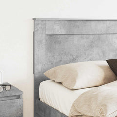 vidaXL Headboard Concrete Grey Engineered Wood 3