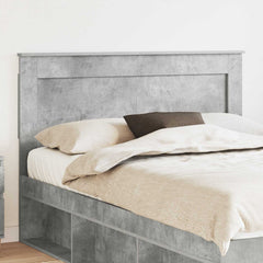 Headboard Engineered Wood Concrete grey 160 cm