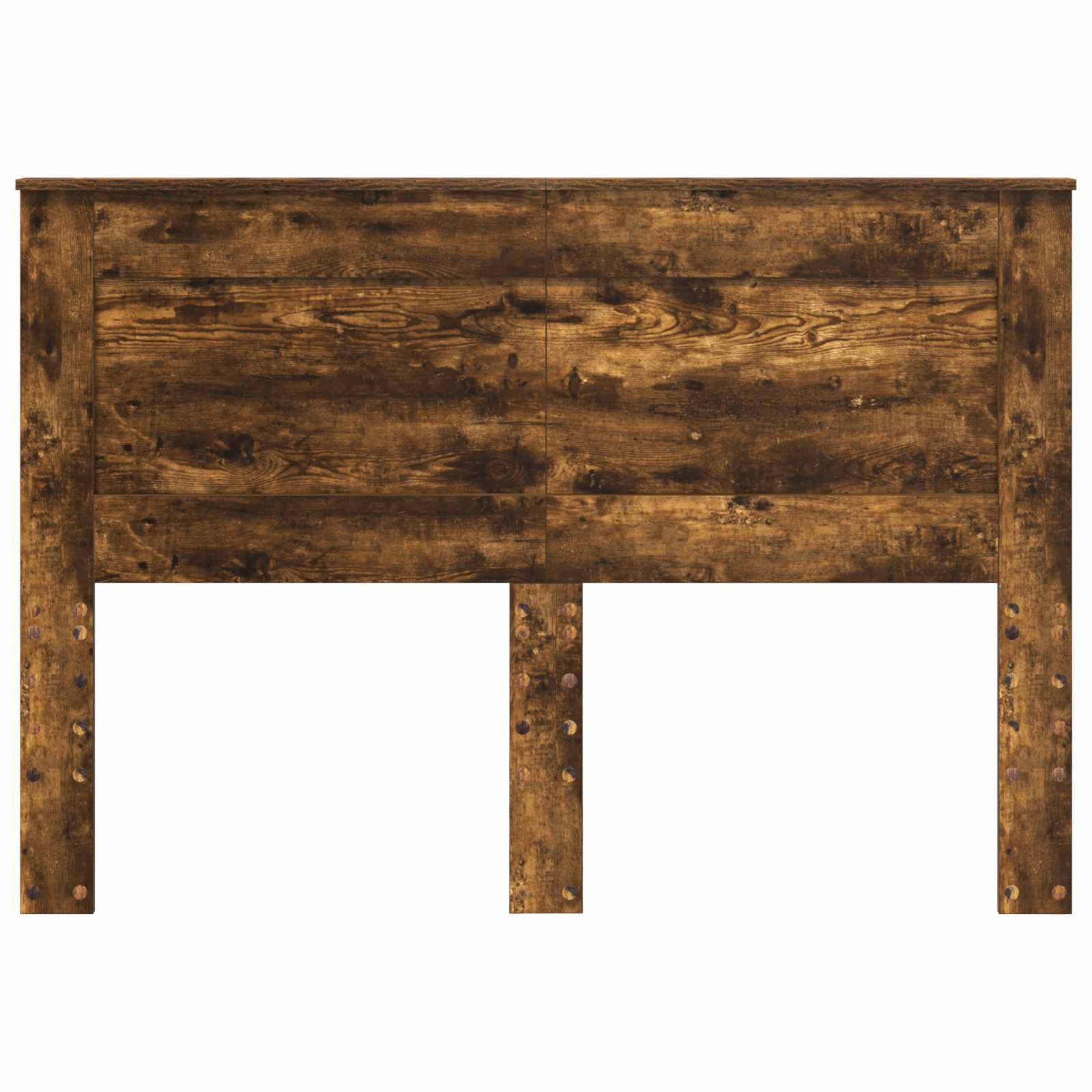 vidaXL Headboard Smoked Oak Engineered Wood 4
