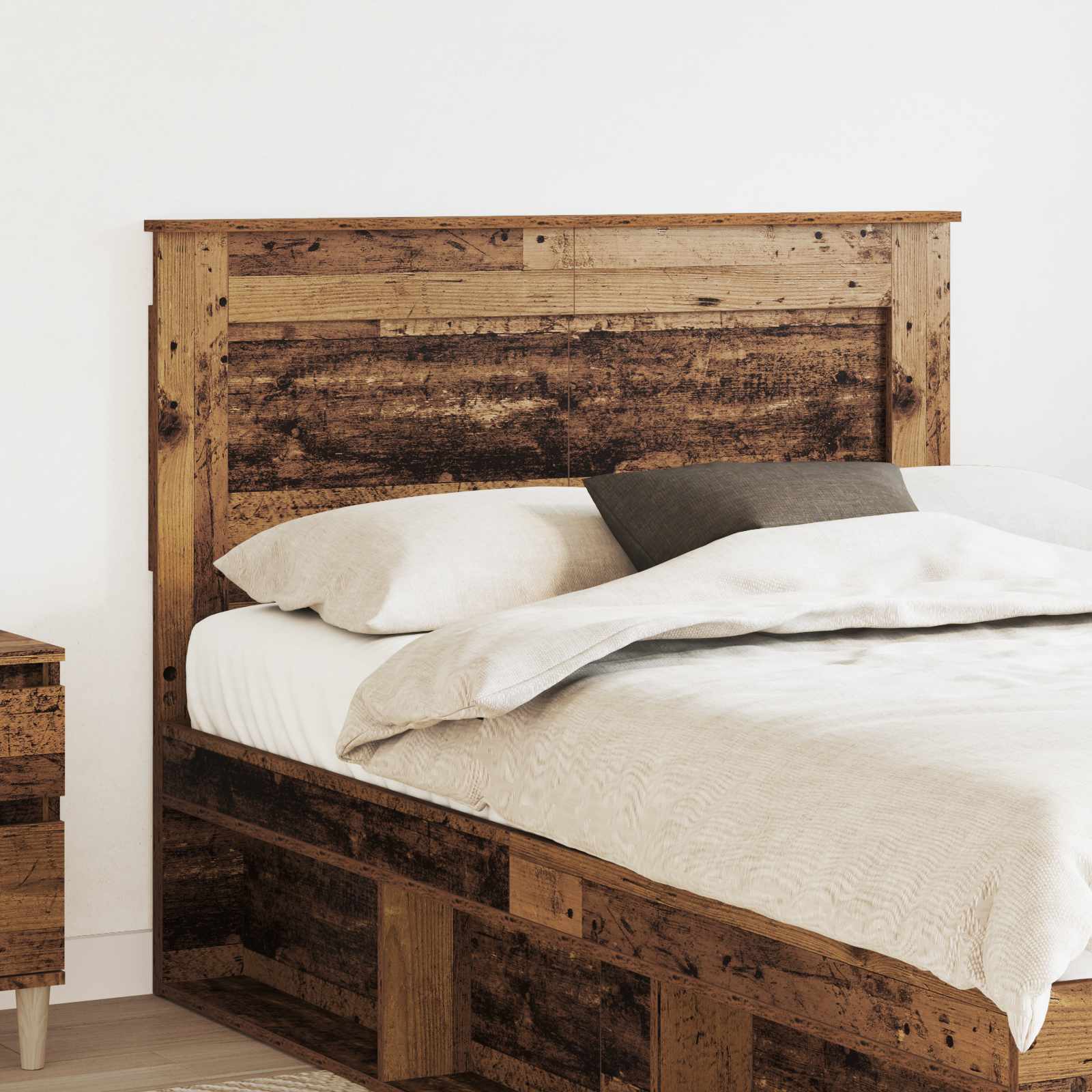vidaXL Headboard Old Wood Engineered Wood 1