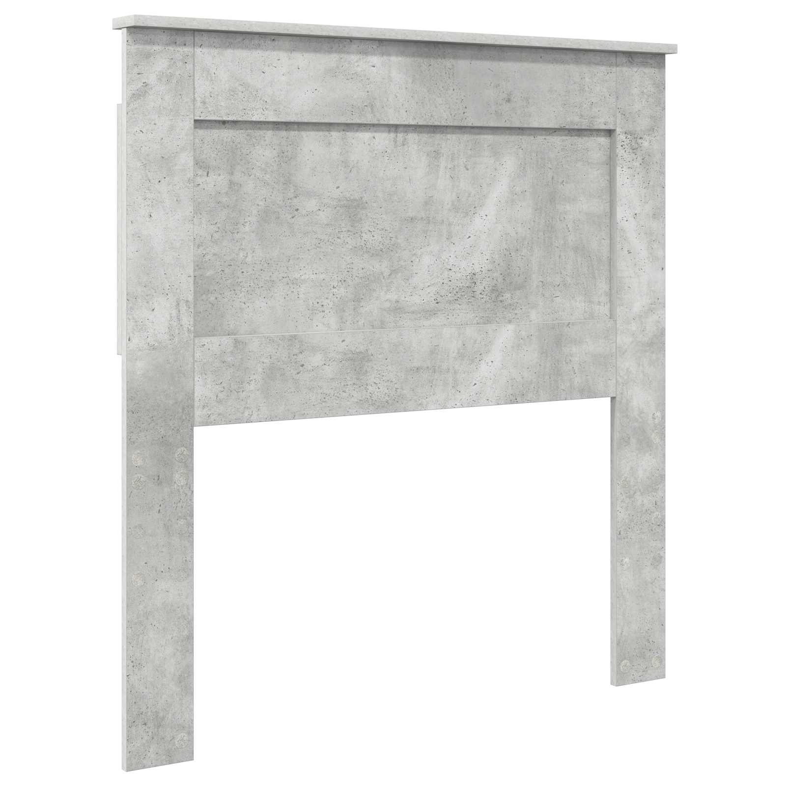 vidaXL Headboard Concrete Grey Engineered Wood 2