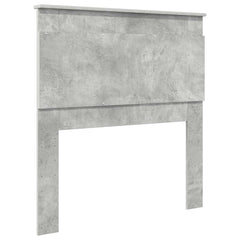 vidaXL Headboard Concrete Grey Engineered Wood 6