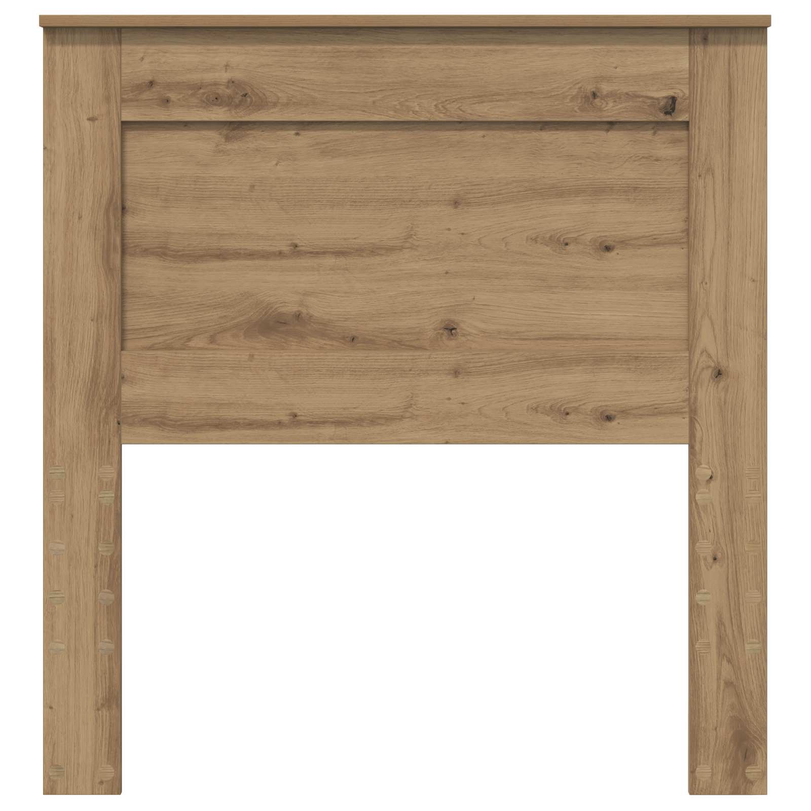 vidaXL Headboard Artisan Oak Engineered Wood 4
