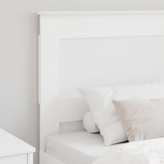vidaXL Headboard White Engineered Wood 3