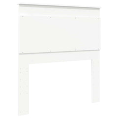 vidaXL Headboard White Engineered Wood 6