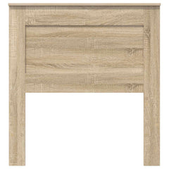 vidaXL Headboard Sonoma Oak Engineered Wood 4
