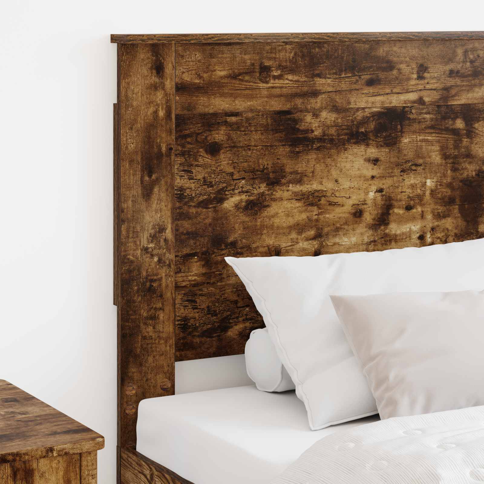 vidaXL Headboard Smoked Oak Engineered Wood 3