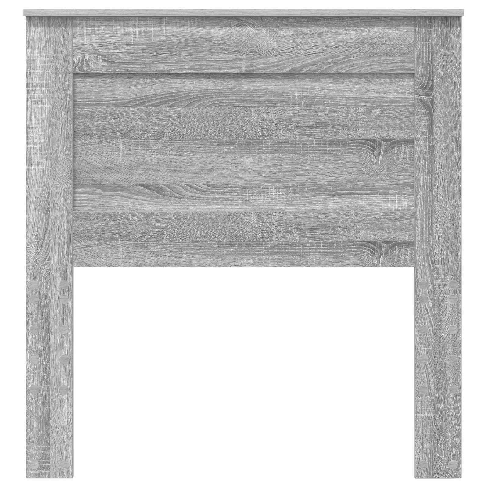 vidaXL Headboard Grey Sonoma Engineered Wood 4