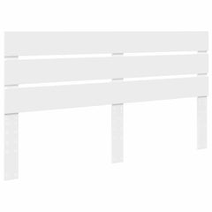 Headboard Engineered Wood White 160 cm