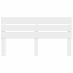 vidaXL Headboard White Engineered Wood 4