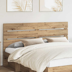 vidaXL Headboard Engineered Wood Artisan oak