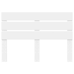 vidaXL Headboard White Engineered Wood 4