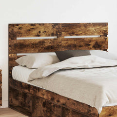 vidaXL Headboard Engineered Wood Smoked oak
