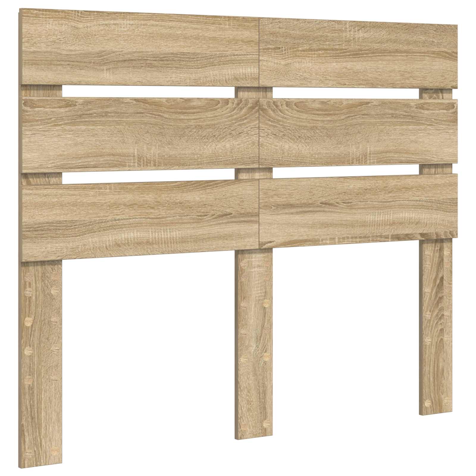 vidaXL Headboard Sonoma Oak Engineered Wood 2