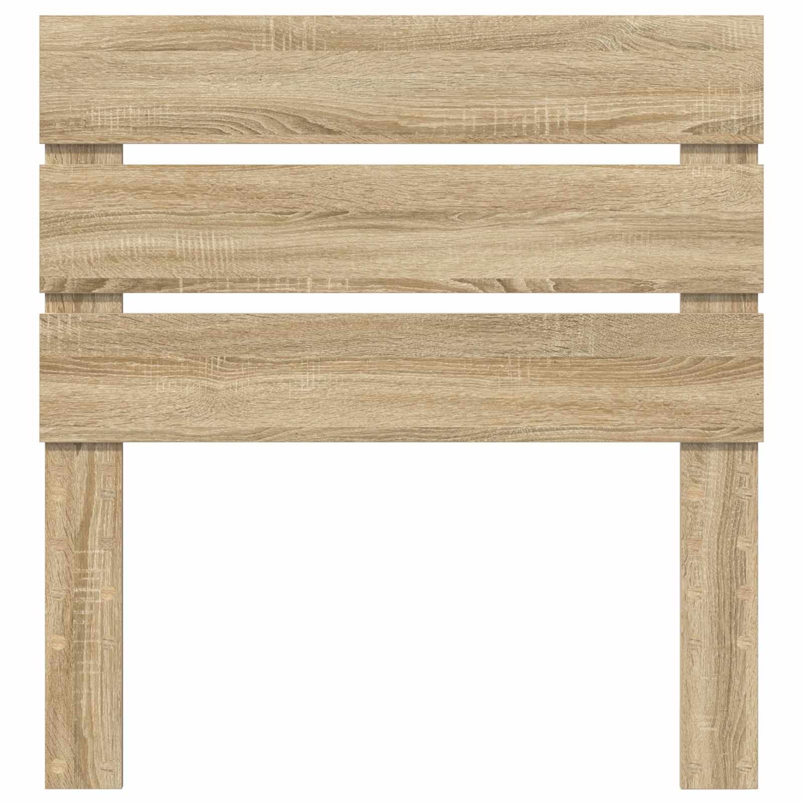 vidaXL Headboard Sonoma Oak Engineered Wood 4
