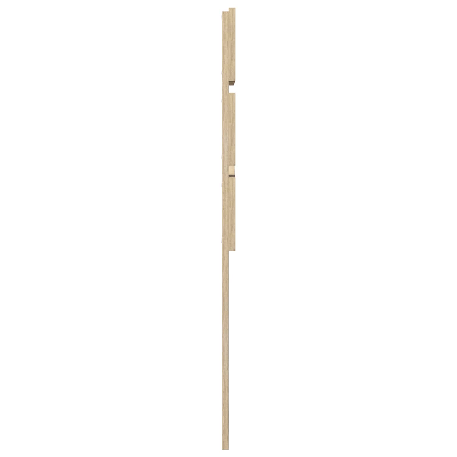 vidaXL Headboard Sonoma Oak Engineered Wood 5