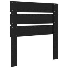 vidaXL Headboard Black Oak Engineered Wood 6