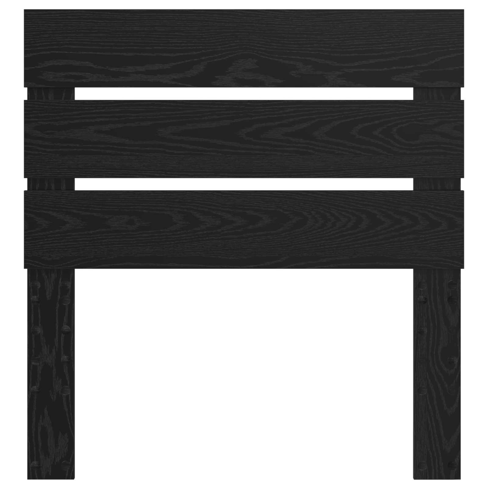 vidaXL Headboard Black Oak Engineered Wood 4